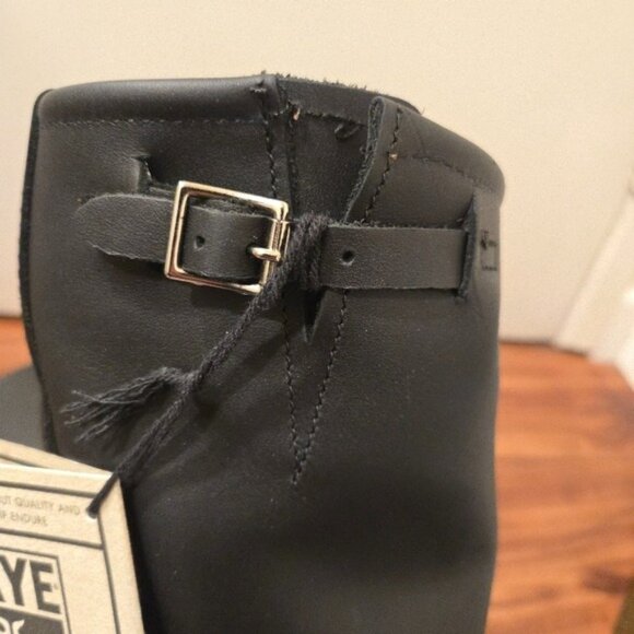 Frye Engineer 77 400 12R Womens Size 8.5 Leather Black Boots Made in USA 122025 - Picture 11 of 13
